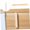 PACKOVE 2pcs Ox Bone Scraper for Clothes Durable Carpet Removal