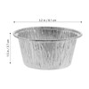 Luxshiny 100pcs Cupcake Baking Cups Aluminium Foil Muffin Cups Pudding