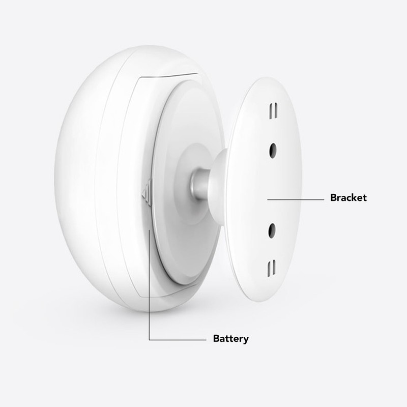 Wireless Curtain Motion Detector Wide Coverage Smart Curtain PIR Sensor