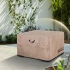 ULTCOVER Patio Fire Pit Table Cover Square 28 inch Outdoor