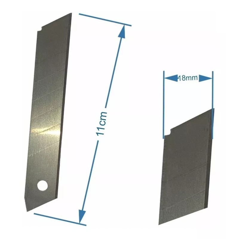 Lion Tools Repuesto De Navaja Para Cutter 18mm (50 Piezas)