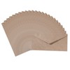 Vaessen Creative Florence Envelopes DIN Long Kraft Brown Pack of