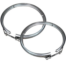 BST BSSP Diesel Particulate Filter (DPF) Clamp For Detroit Freightliner V-Band Clamp, Replace # A4709950002, 674-7005