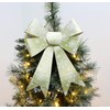 Christmas Concepts® 370mm (14.6") Gold With White Snowflakes Large Christmas