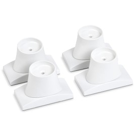 Wall Nanny Extender - 4 Inch Baby Gate Extension Kit (Made in USA) Extends Pressure Mounted Gates 4 Inches + Protects Walls - for Child, Pet & Dog Gates - Protector (4 Pack)