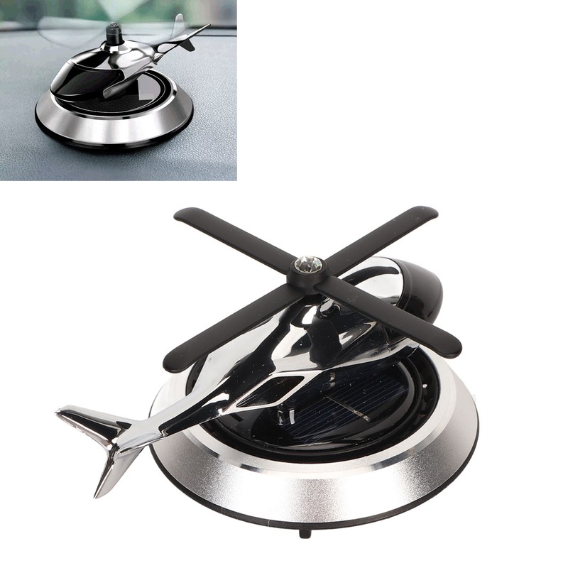 Car Air Fresheners with Solar Rotating Relieve Stress Purifie Odors