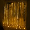 Epidgadget Window Curtain String Lights, 300 LED USB Powered Copper