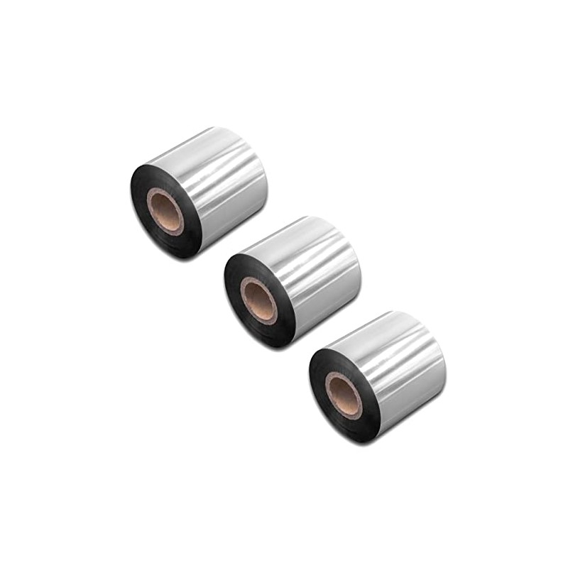 vhbw 3 x Thermal Transfer Tape Compatible with TSC TTP-384M,