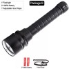 Pocketman 380000LM 5* LED Diving Torch UnderWater 220m Depth Waterproof