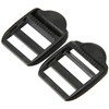 Prym 25 mm Clamping Plastic Buckles, Black