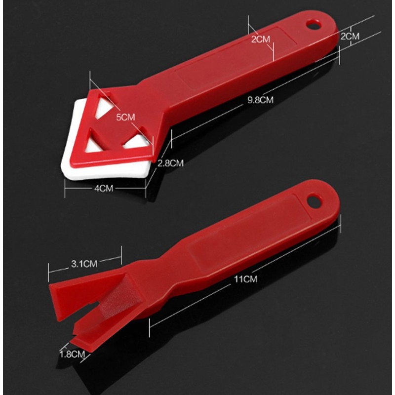 GOOCHAN 2-Piece Caulking Tool Kits,Caulking Smoother and Remover