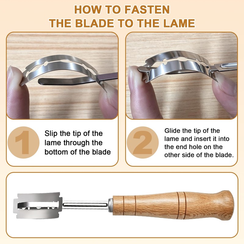 Bread Lame Sourdough Scoring Tool with 5 Blades