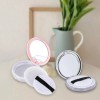 Contenedor De Polvo Compacto De 2 Piezas Con De Malla