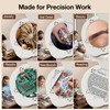 knitly Magnifying Glass with Light, 15X Magnifying Glasses for Close