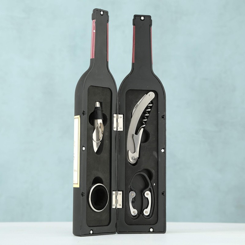 Sommelier Wine Accessories Set 5 Piece Stainless Steel – H33