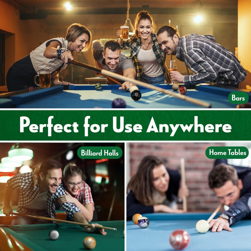 Iszy Billiards Pool Balls - 16 Piece Cue Ball Set