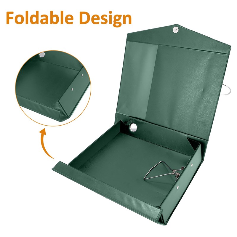 HUA JIE A4 Storage File Boxes Plastic Archives Cases with