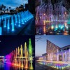 RSN LED Fountain Light LED Underwater Pond Lights 18W RGB
