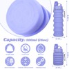 Collapsible Water Bottle for Adults, Boys, Students, Kids, Reusable Silicone