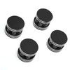 4PCS Spring Speaker Spikes Sound Dampening Feet for HiFi Amplifier/Speaker/Turntable/PlayerBlack