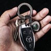 TISUR Titanium D-Ring Black for Smart Key D-Can DIY Leather