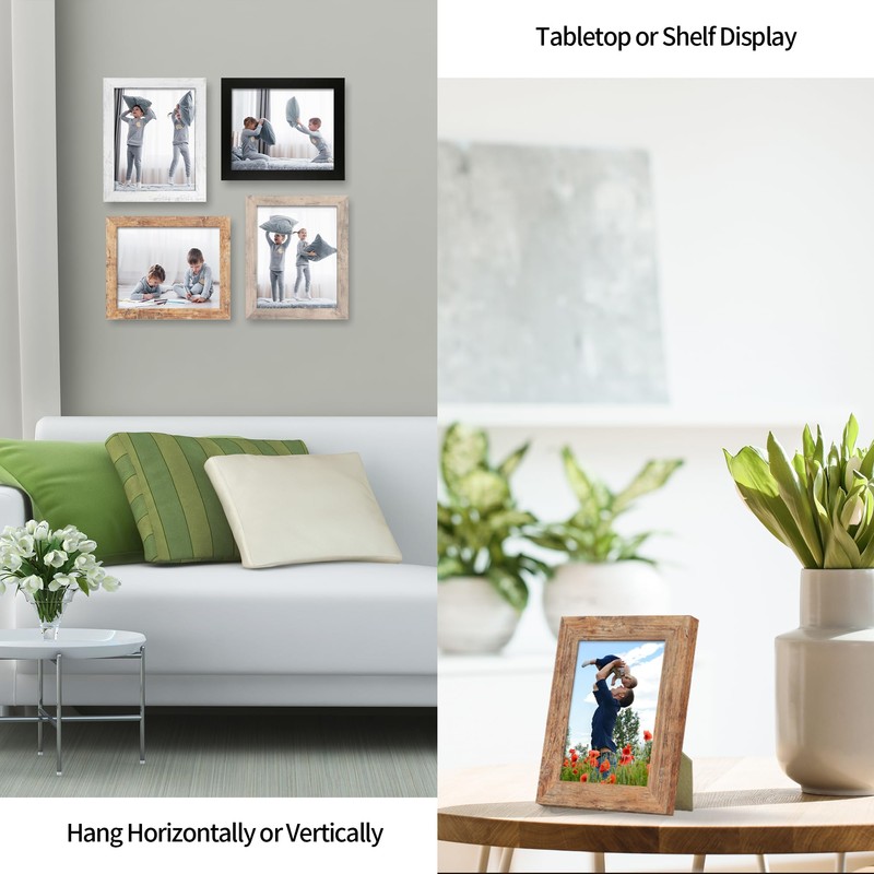 iRahmen 4 Pack 4x6 Picture Frame Set with High Definition