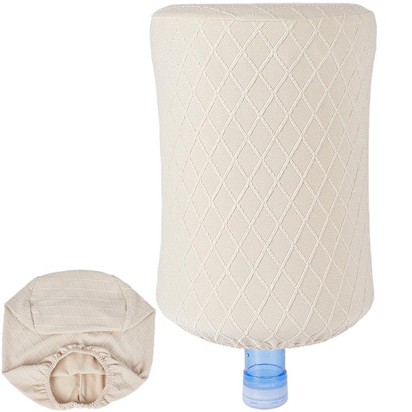 GORGECRAFT Water Dispenser Jug Cover Wheat Fabric Cloth Dustproof Reusable