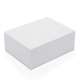 500 Sheets Blank 80 g/m² Paper in White I Copy Paper I DIN A6 I dv_1310