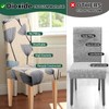 Dioxide Dining Chair Slipcovers, Removable Washable Dining Chair Covers Set