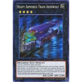 Yu-Gi-Oh! - Heavy Armored Train Ironwolf - RATE-EN050 - Super Rare - Unlimited Edition