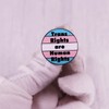 Support Trans Rights Enamel Pins - Protects Trans Kids and