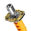 EZAUTO WRAP 15cm Orange Red Shift Knob Samurai Sword Alloy