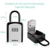 ORIA Key Lock Box, 4 Digit Combination Key Storage Boxes,