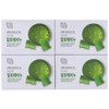 4 packs of 90g luxurious beauty soap with a refreshing aloe scent
