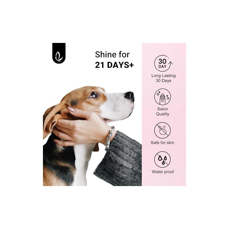 Sxvme Uñas Postizas De Acrílico Reutilizables Con Forma De Almendra,