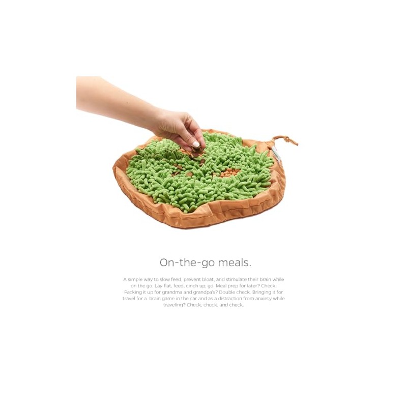 Pet Parents Forager Snuffle Mat y tazón de alimentación Lenta