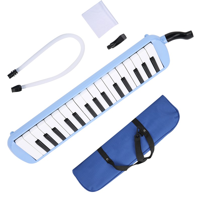 Melodica 32 Key ABS Wind Black and White Keyboard Instrument