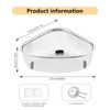 Triangular Sink Strainer, Stainless Steel Strainer Basket, Sink Drain Shelf,