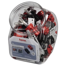 Hama 00053050 screwdriver black/red, transparent (sorted)