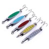 BESPORTBLE 5pcs Sequins Fishing Lures Artificial Fish Baits Bright Beveling