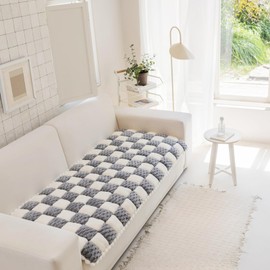 Anti-Slip Dog Bed Sofa Cover,Funny Cat Mat Sofa Cover,Washable Pet Bed Couch Cover,Pet Friendly Sofa Cover for Large Dogs (Charcoal Gray,70 * 150cm/ 28 * 59 in)