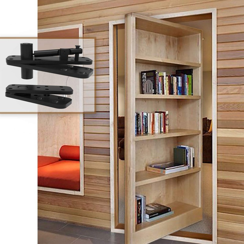 FRMSAET Heavy Duty Stainless Steel Hidden Door Pivot Hinge System