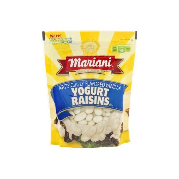 Mariani Yogurt Raisins, Vanilla flavored 8.0 OZ, pack of 1