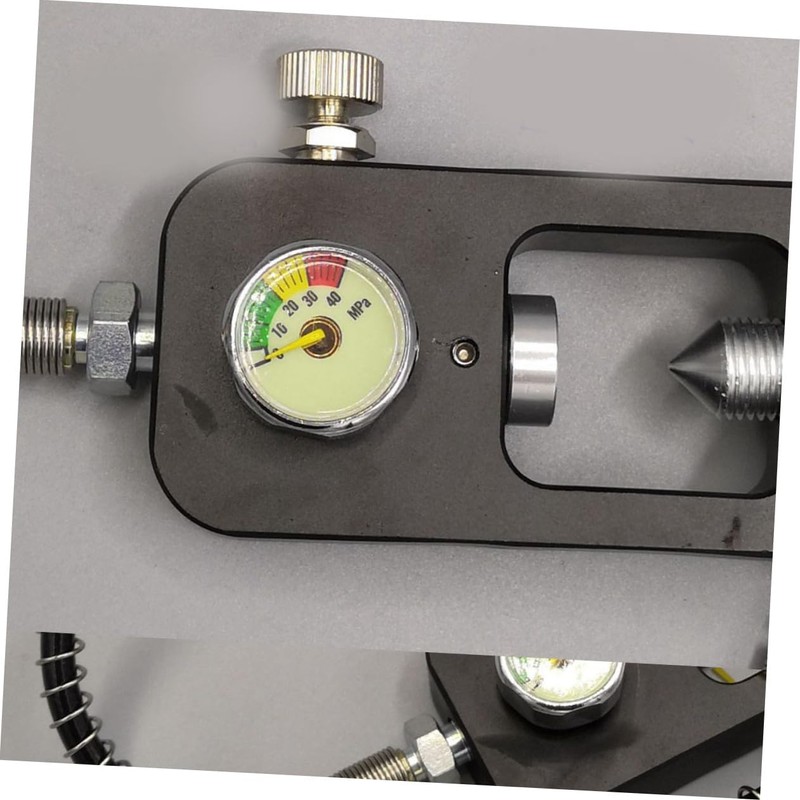 Kisangel Oxygen Cylinder Inflation Valve Adapter Large to Small Bottle