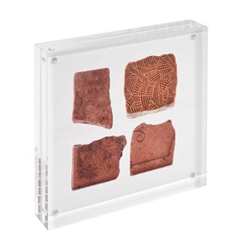 Zeigis Square Magnetic Frame 150 x 150 mm, 30 mm Thick (2 x 15 mm) / Magnetic Picture Frame / Photo Frame Acrylic Glass / Acrylic / Family Photo / Wedding