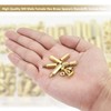 180 Pieces M4 Male Female Hex Brass Standoffs Spacers Screws