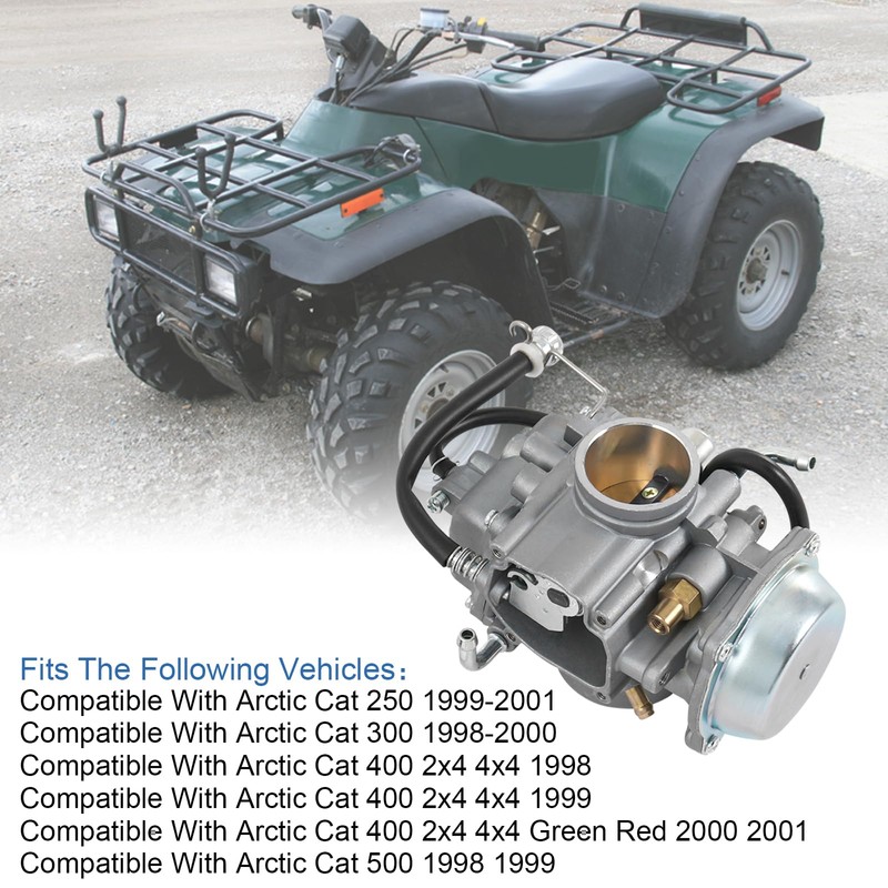 RADHLBNIU Carburetor Compatible with Arctic Cat 250 300 400 2x4