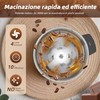 Elektrische Kaffeemühle 300 W, Kaffeemühle, einstellbare Mahlung für Espresso/Tropfen/Ausgießen. Kaffeemühle