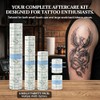 Second Skin Tattoo,6 Rolls 140cm Tattoos Aftercare Waterproof Bandage Wrap
