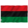 Anley Fly Breeze 3x5 Foot Afro American Flag - Vivid